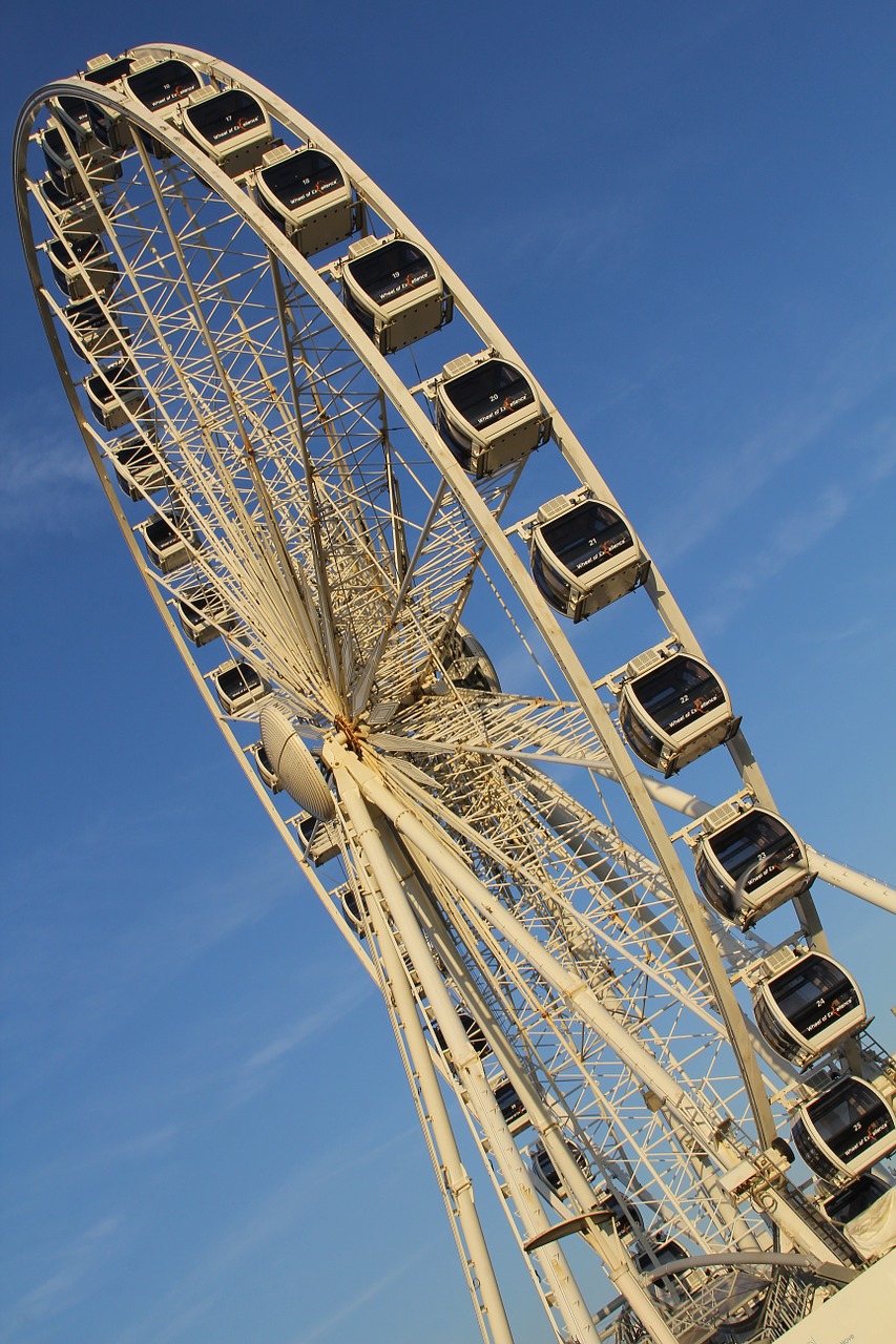 ferris wheel london city free photo