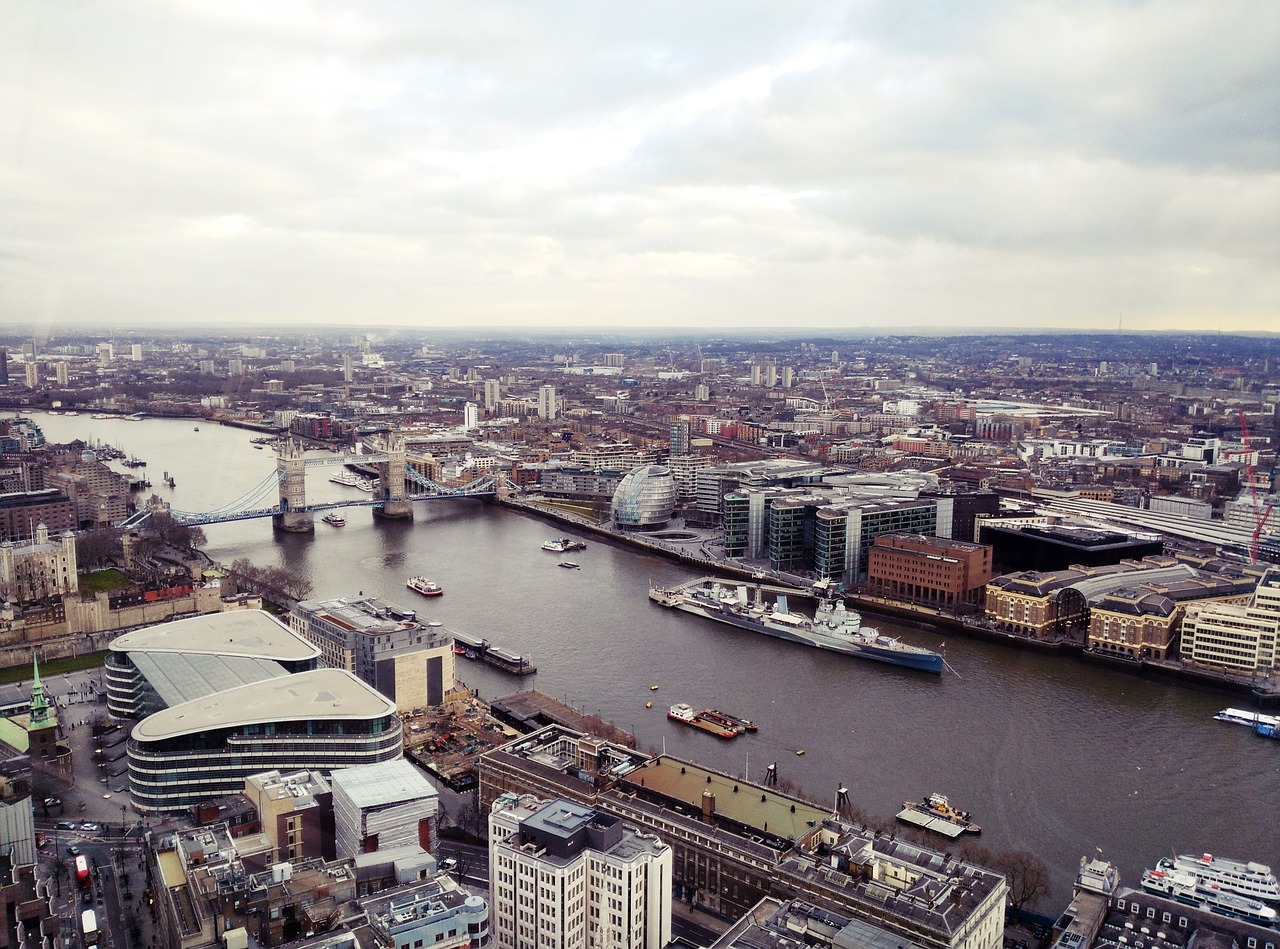 london skyline city free photo