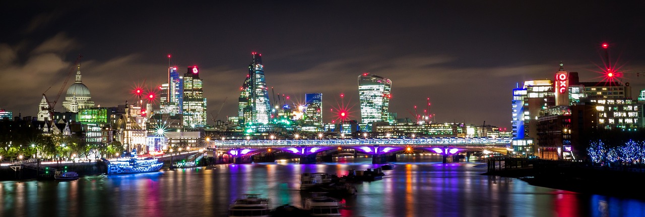 london night lights free photo