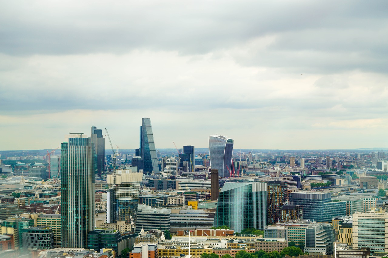 london skyline united kingdom free photo