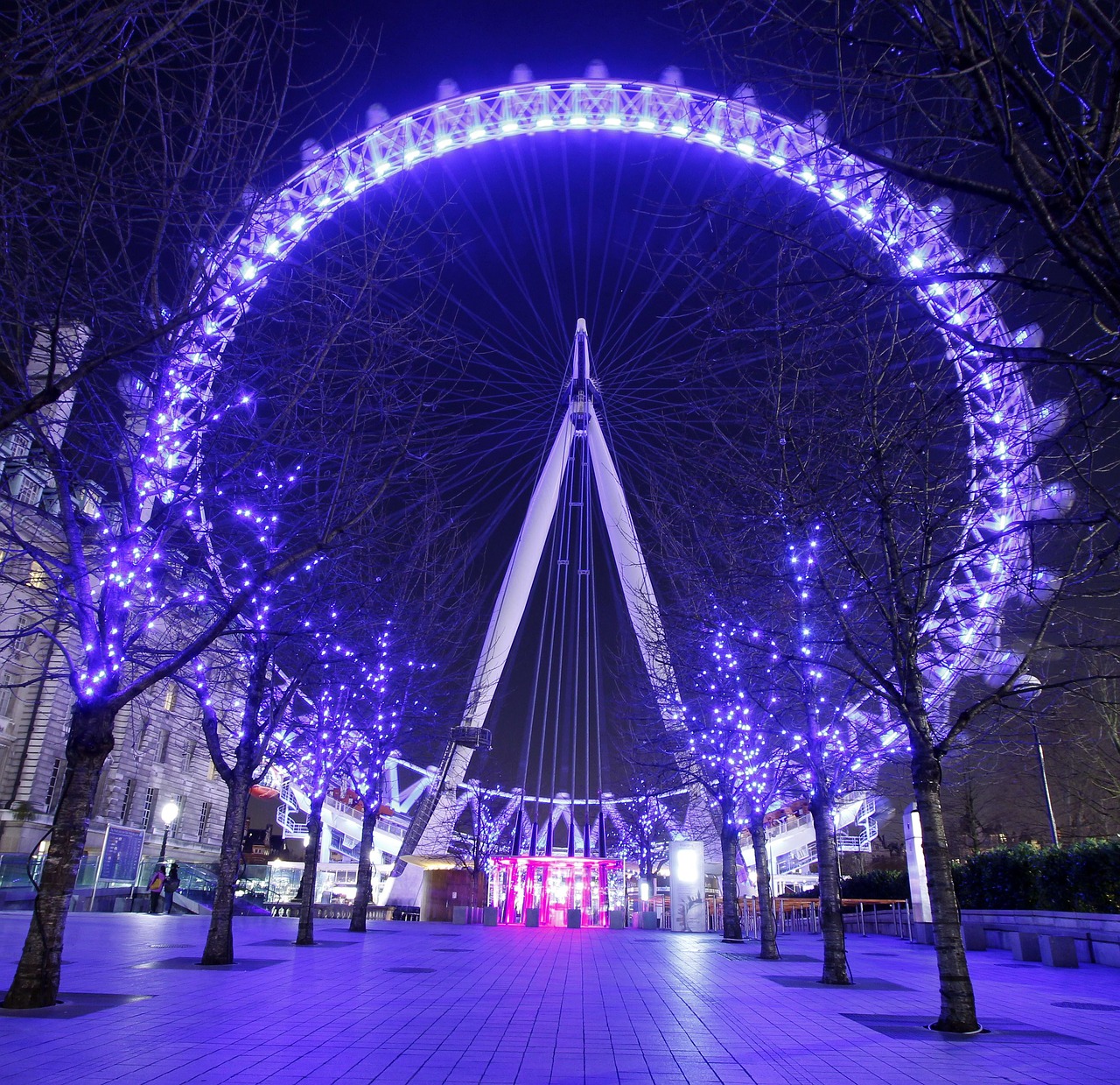 london landmark night free photo