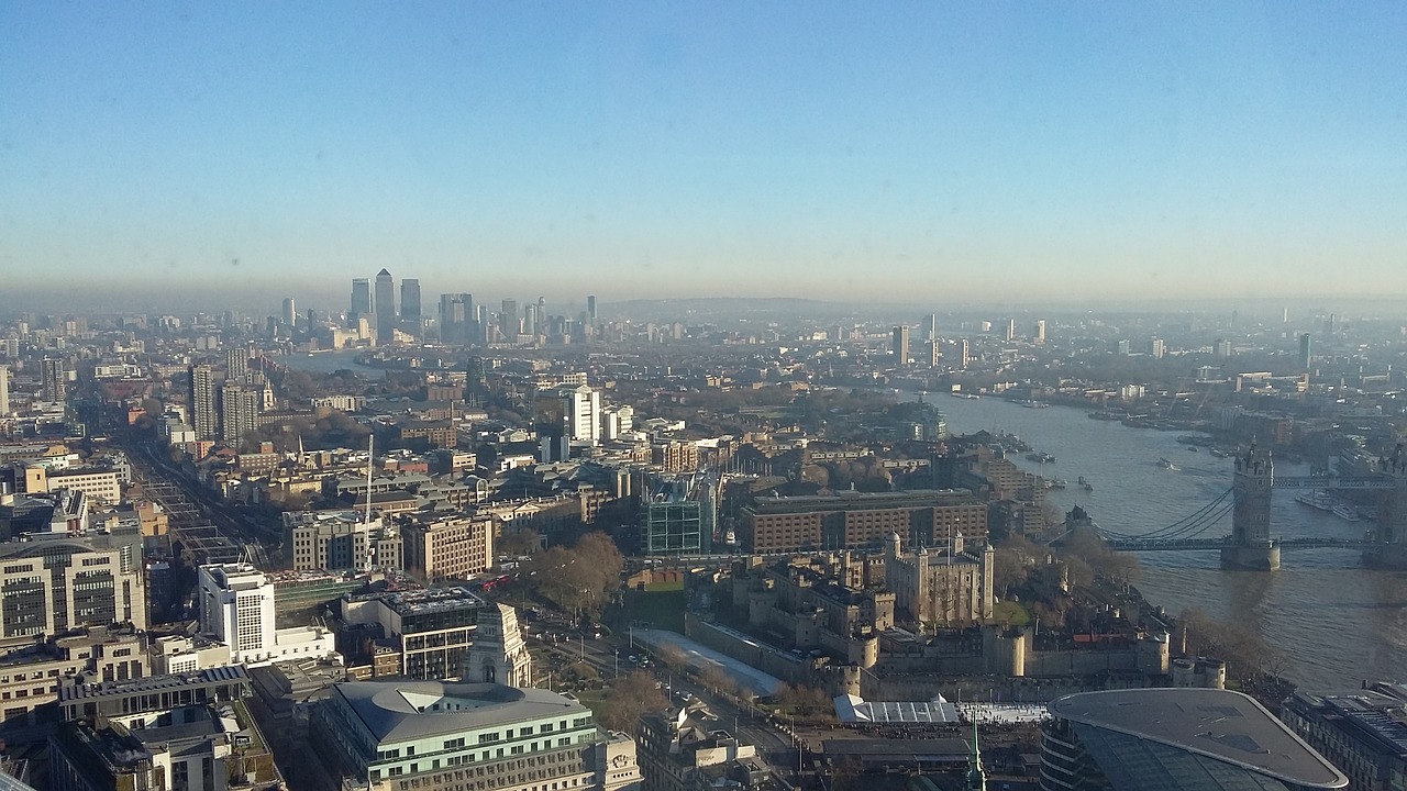 london scape panorama free photo