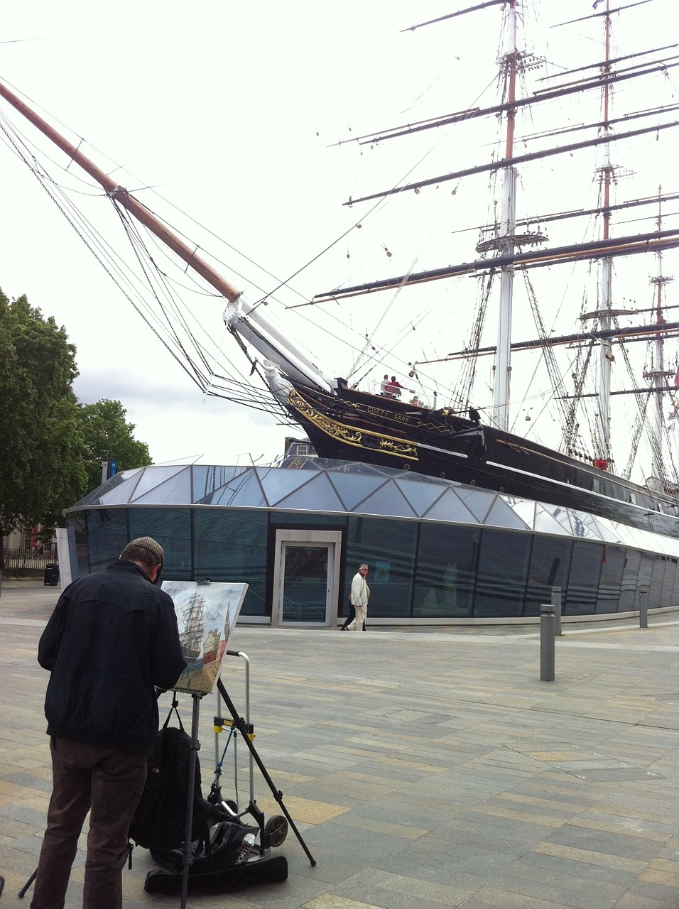 london ship painter free photo