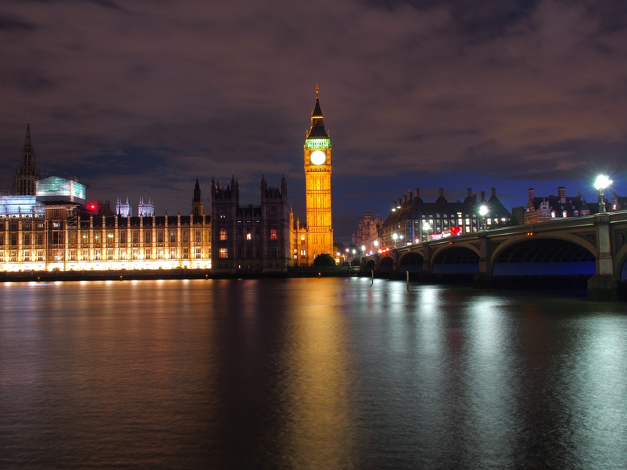 london big ben parliament free photo