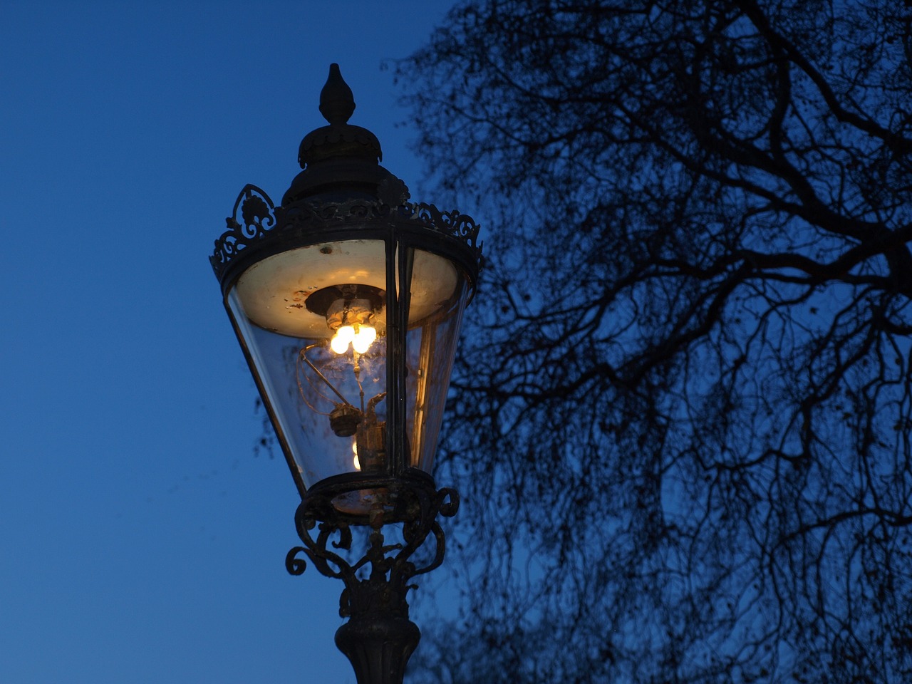 london night lantern free photo