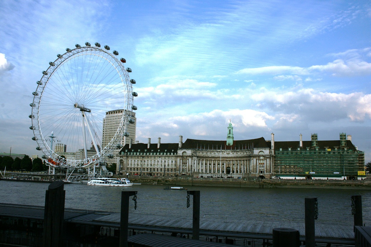 london london eye england free photo