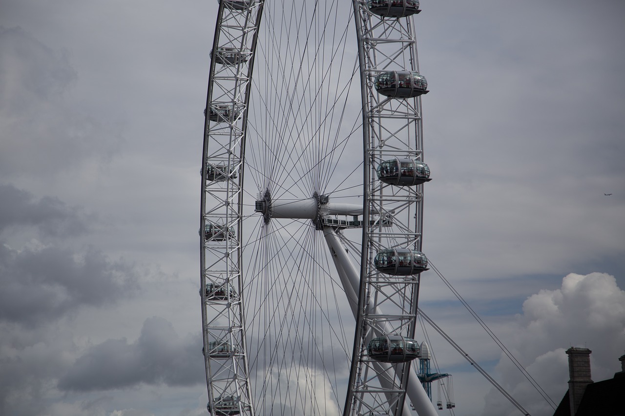 london londoneye ferris wheel free photo