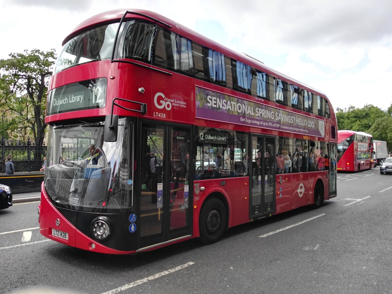 london bus red free photo