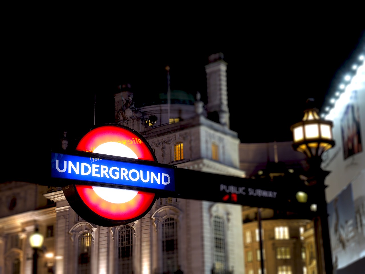 london underground city free photo