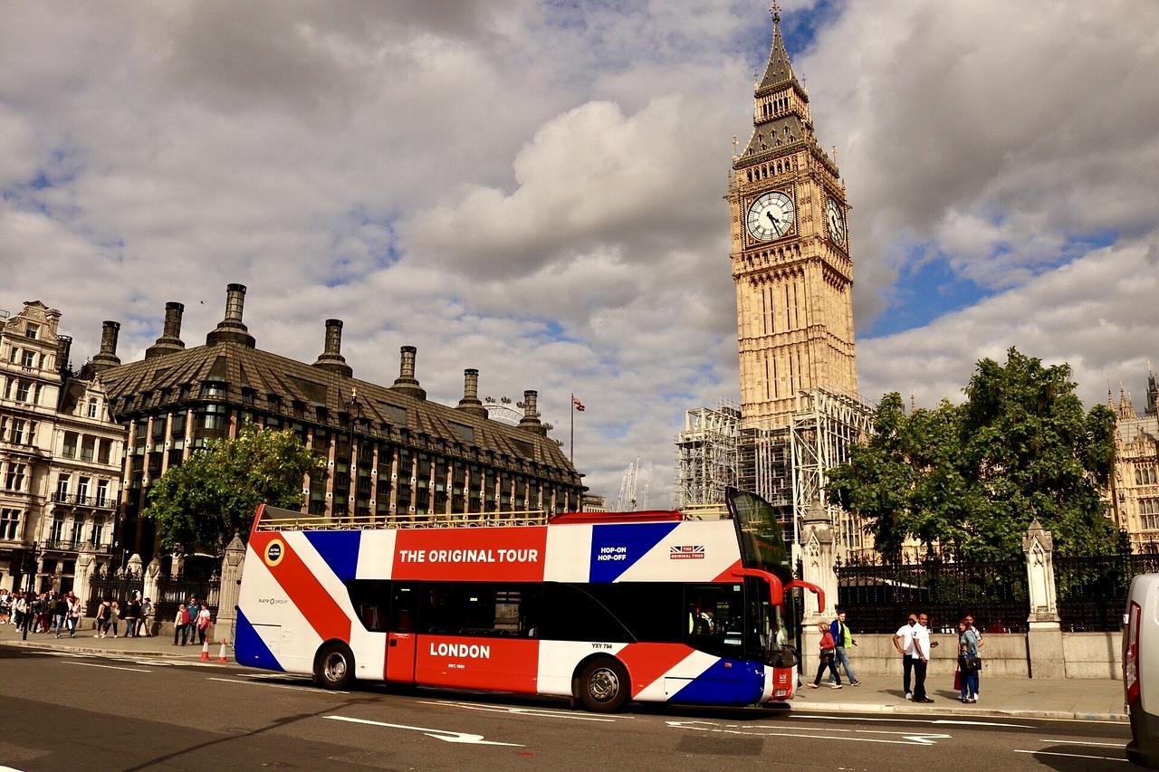 london big ben bus free photo