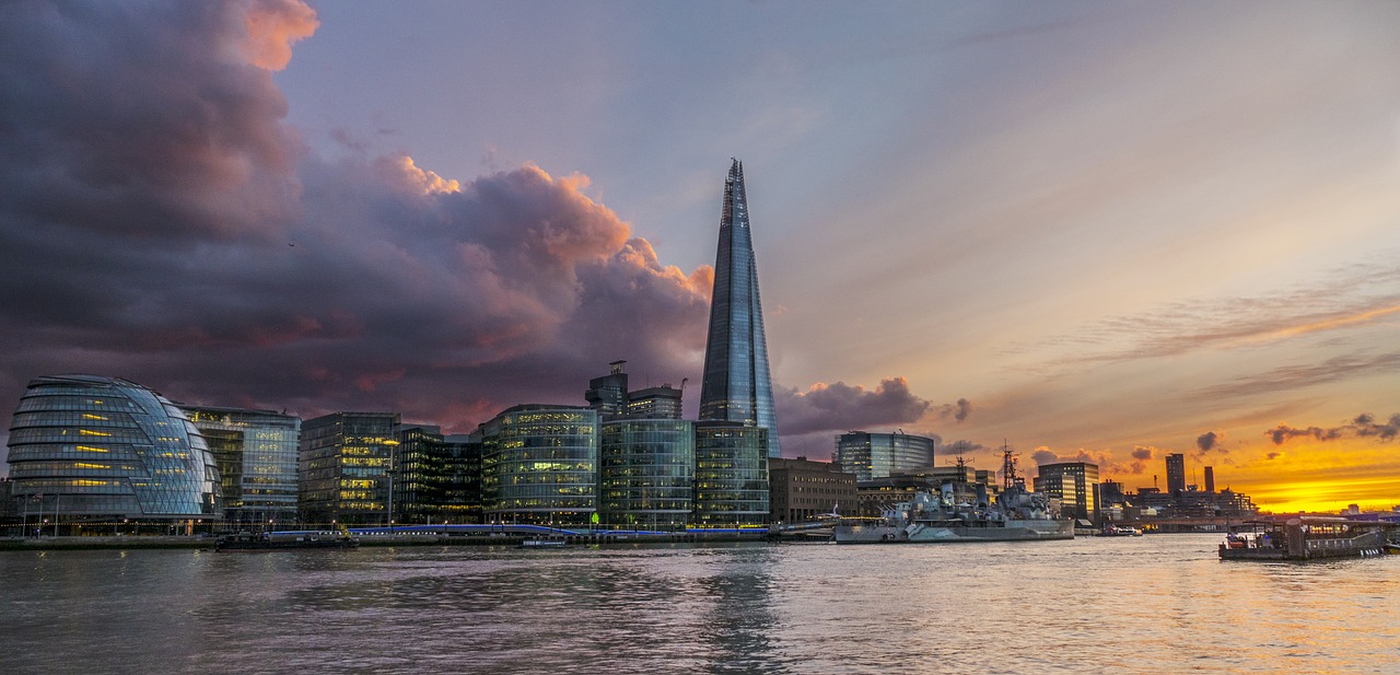 london river thames city free photo