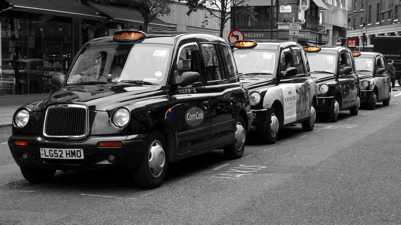 london covent garden taxi free photo