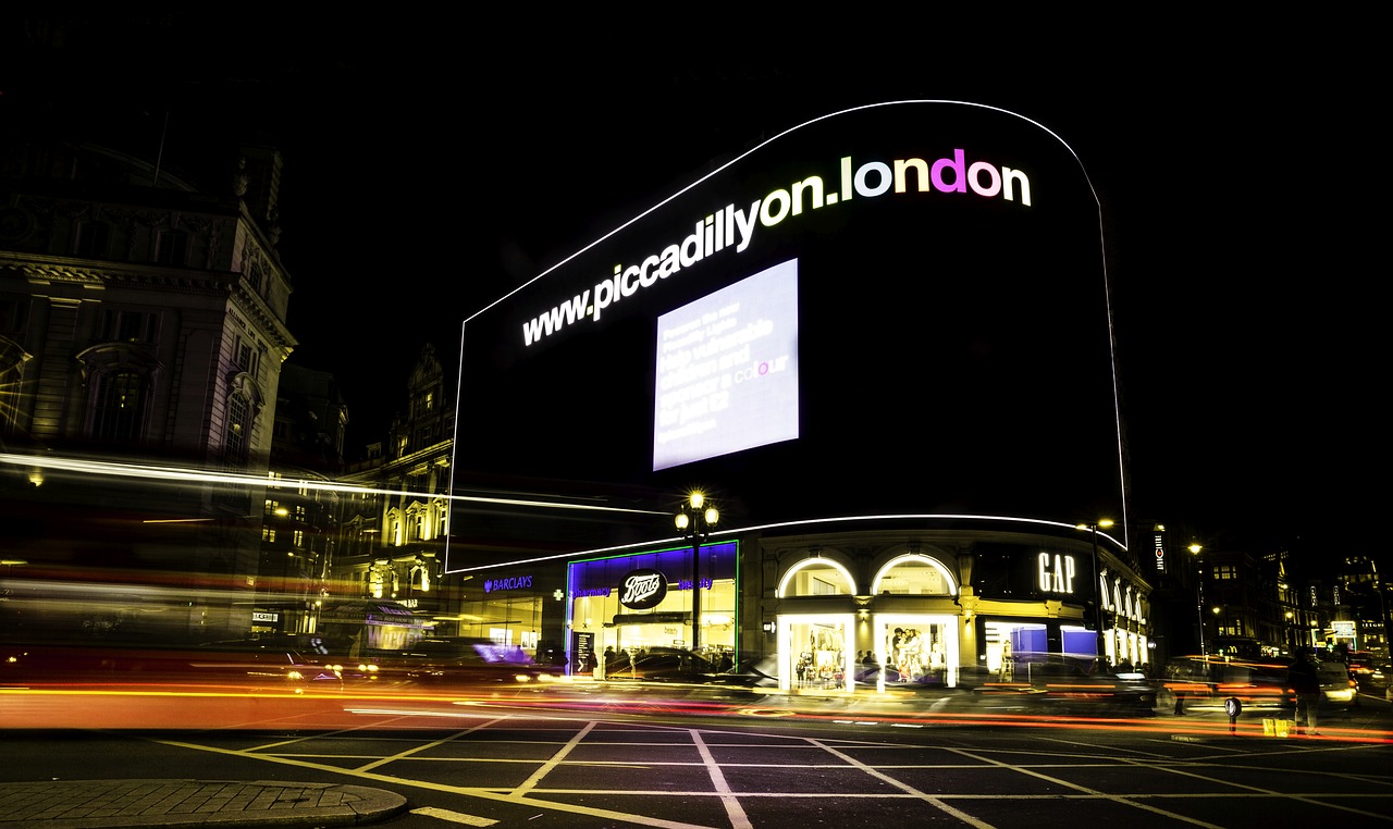 london picadilly city free photo