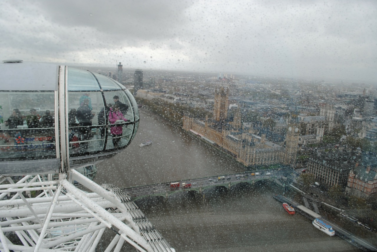 london england the london eye free photo