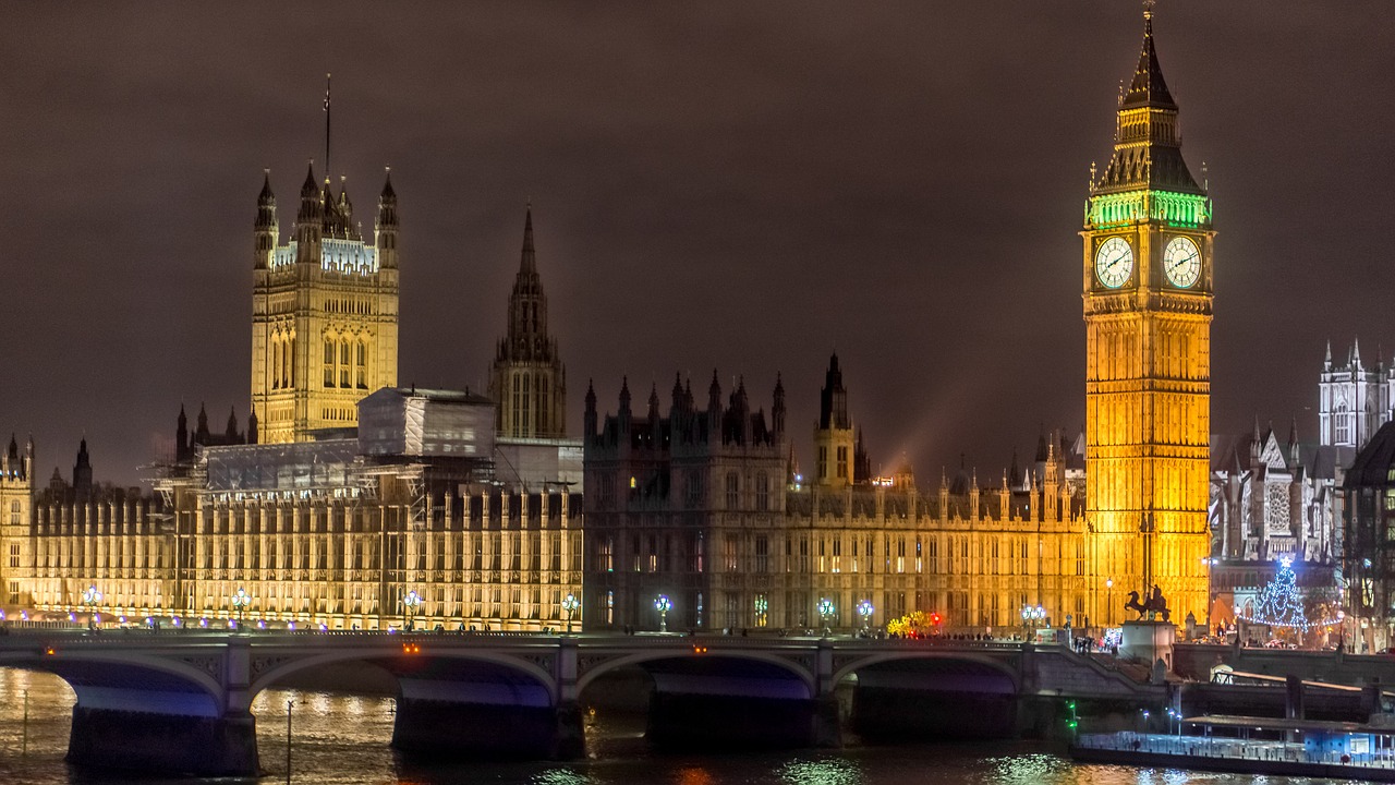 london  big ben  bridge free photo