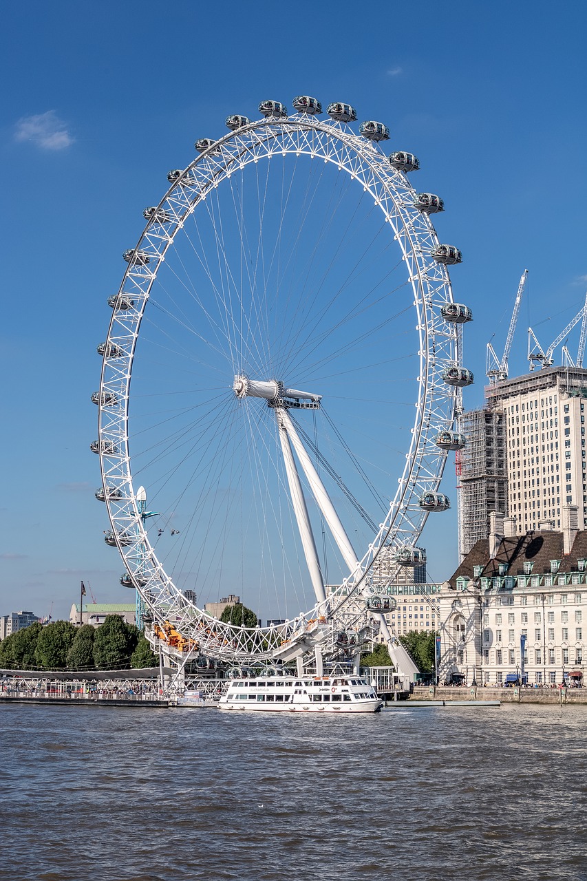 london  london eye  ferris wheel free photo