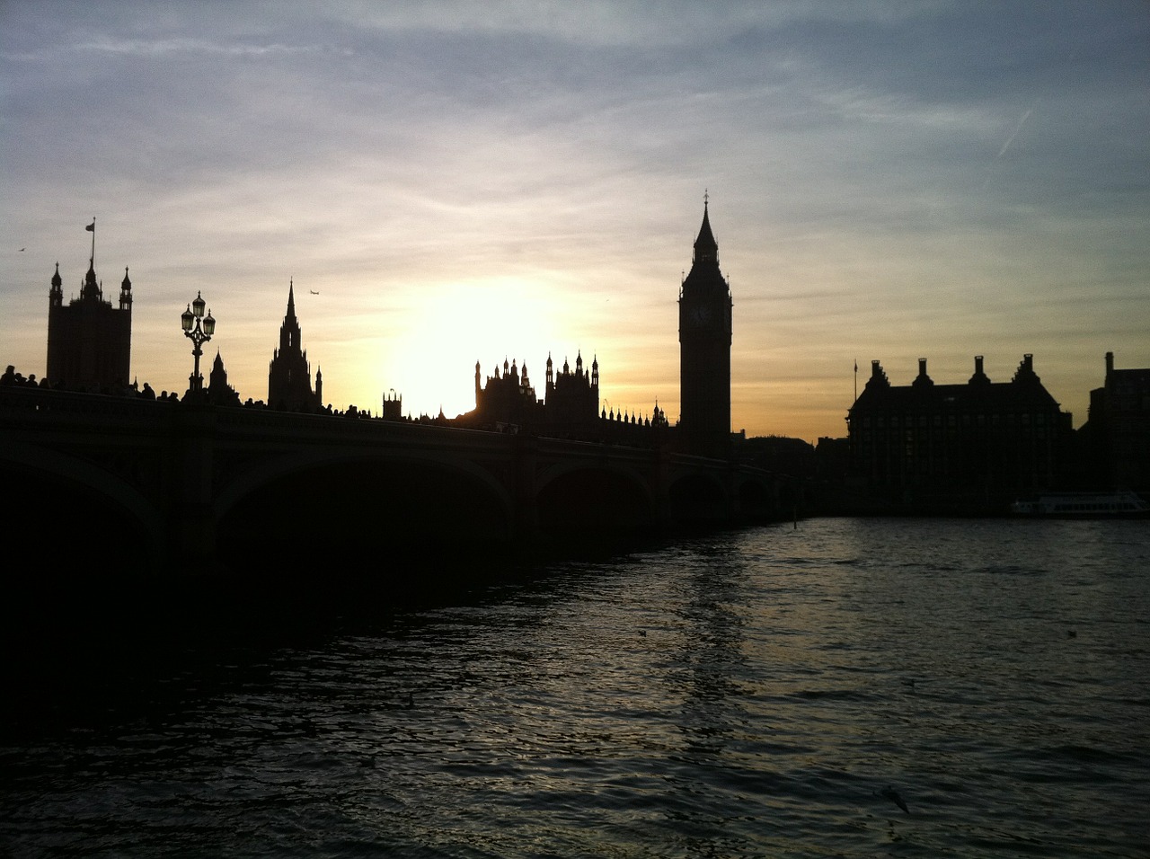 london big ben evening free photo