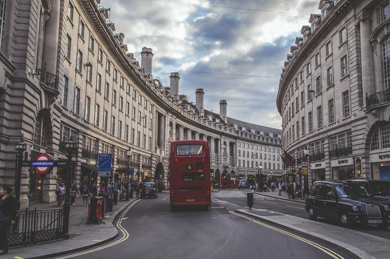 london regent street england free photo