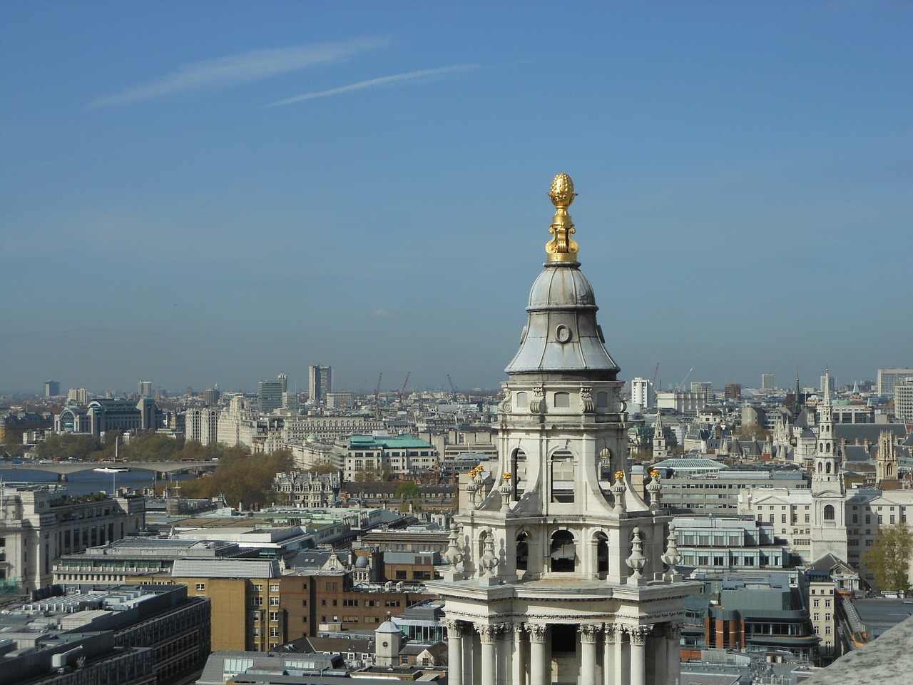 london skyline city free photo