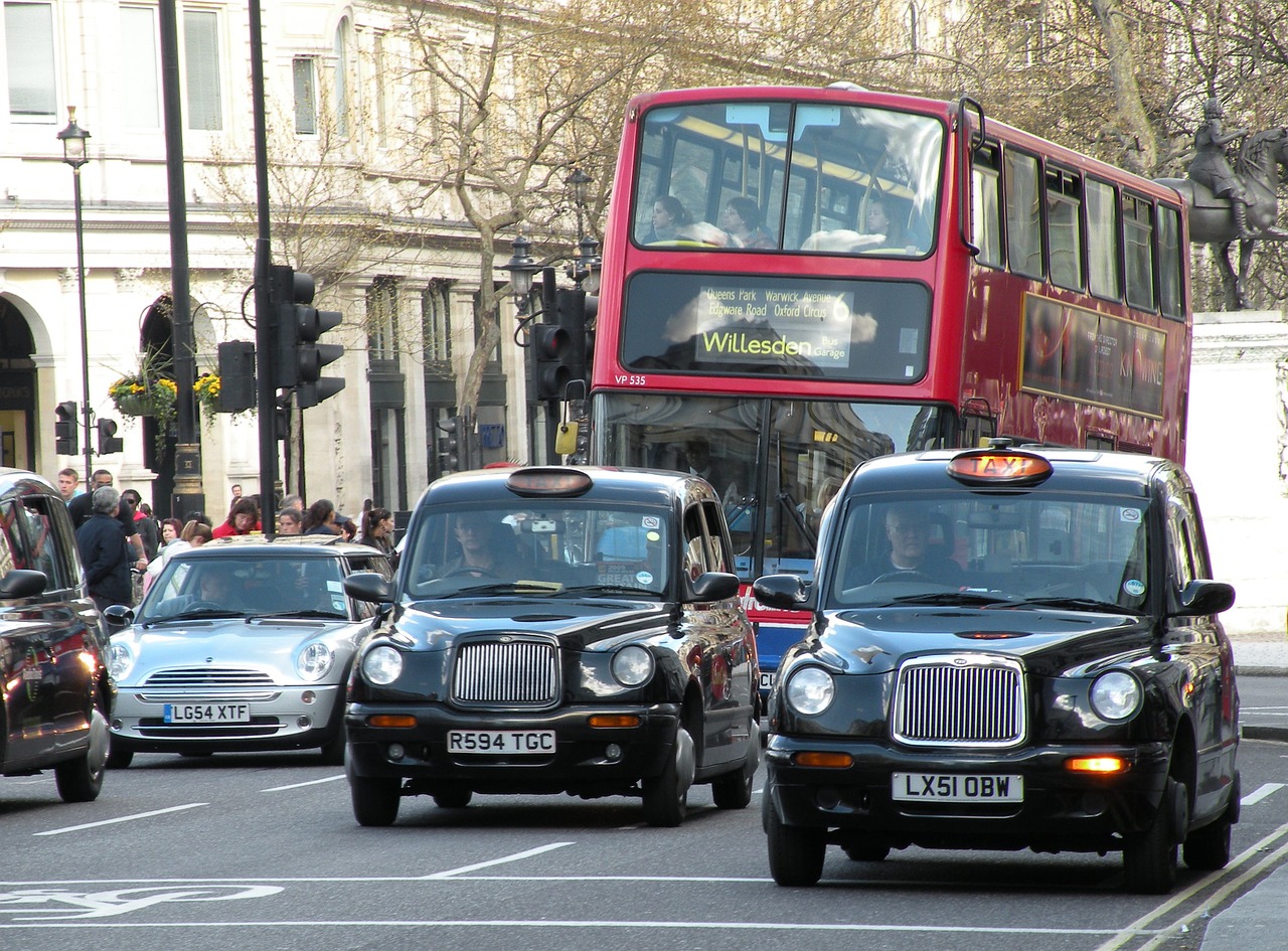 london car taxi free photo