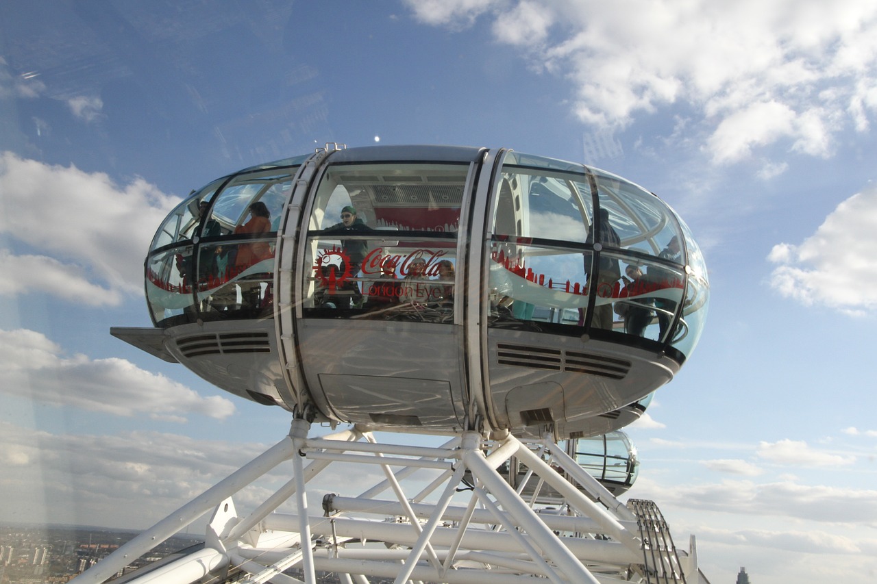 london london eye pod free photo