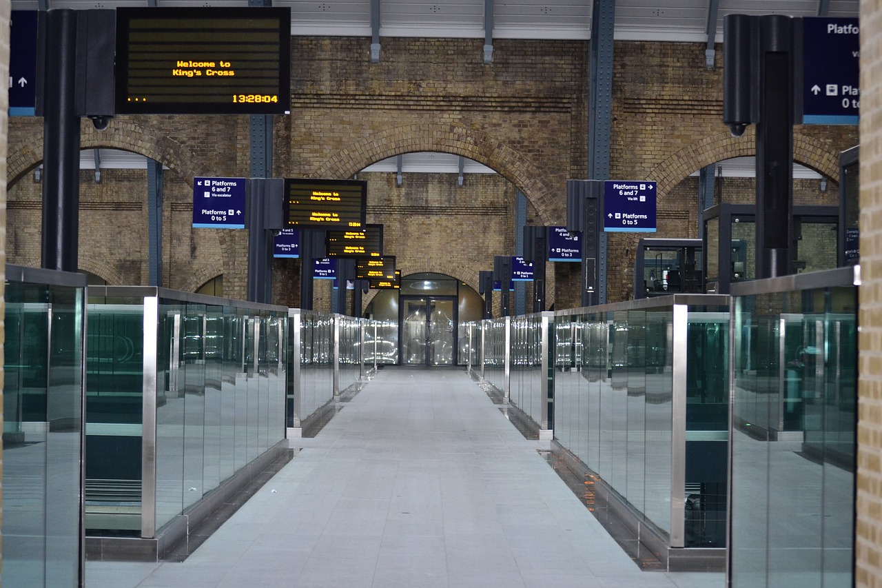 london train station travel free photo