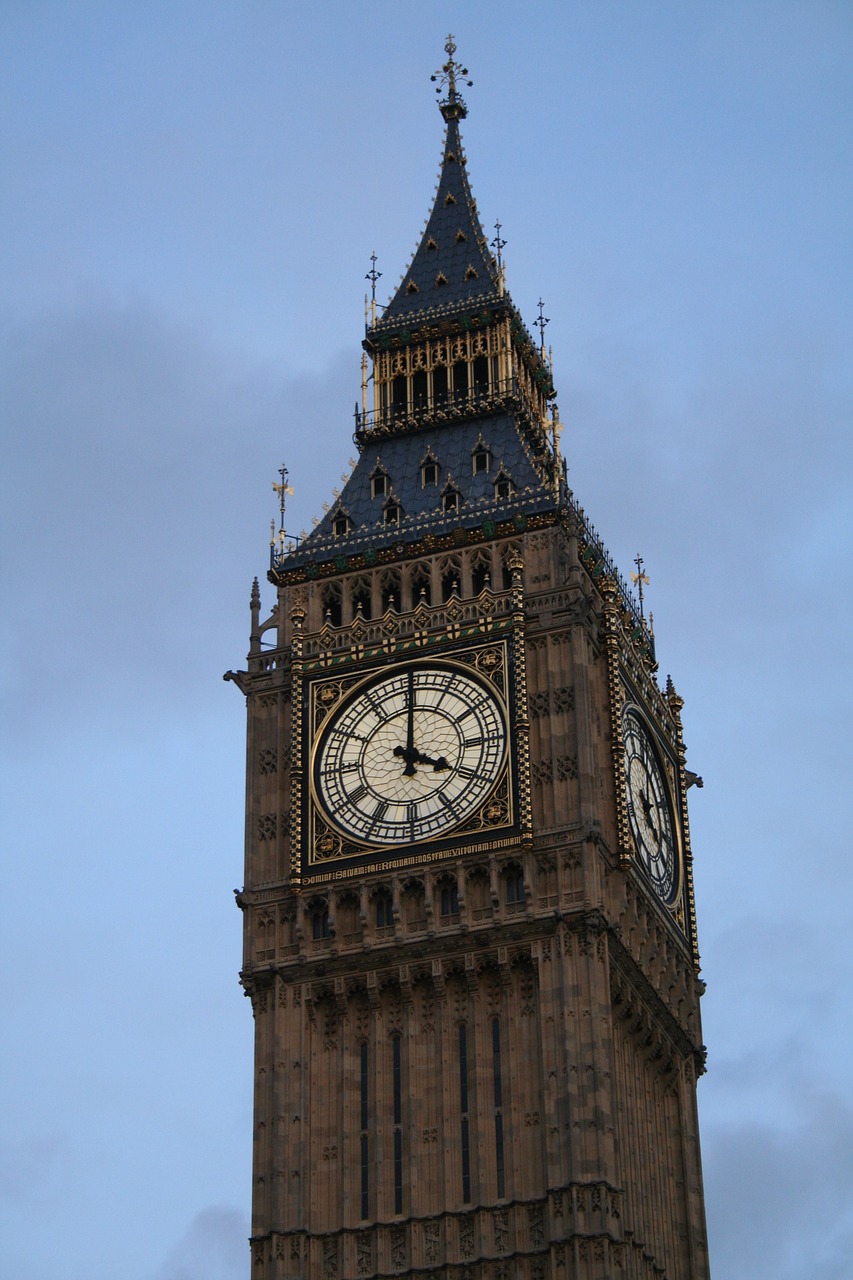 london big ben sky free photo