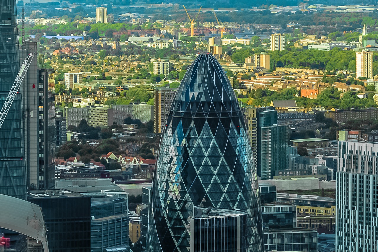 london building panorama free photo