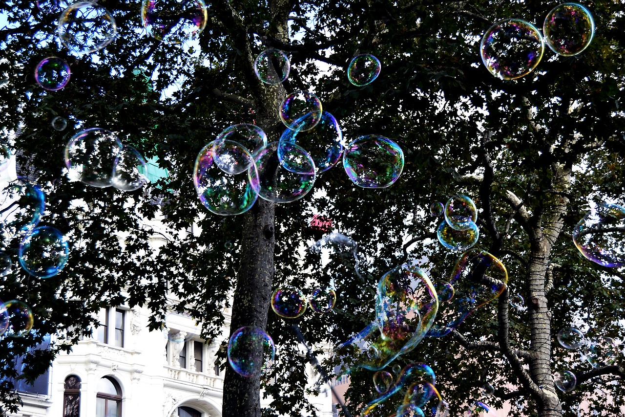 london england bubble trees free photo