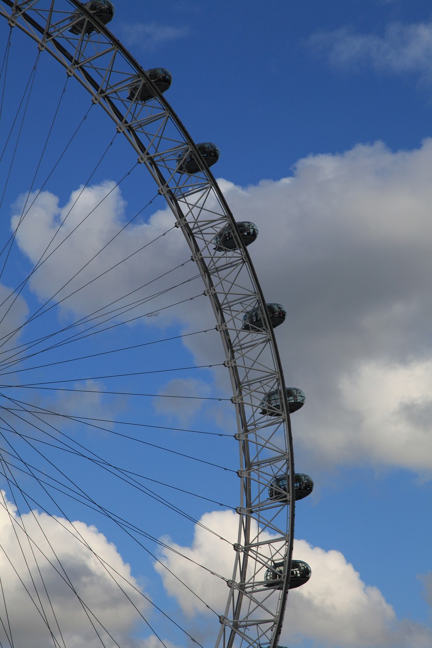 london eye ferris wheel london free photo