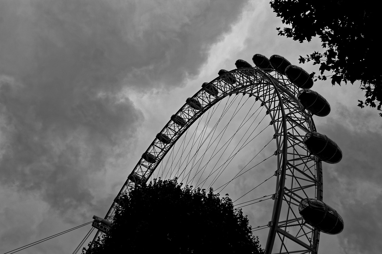 london eye london ferris wheel free photo