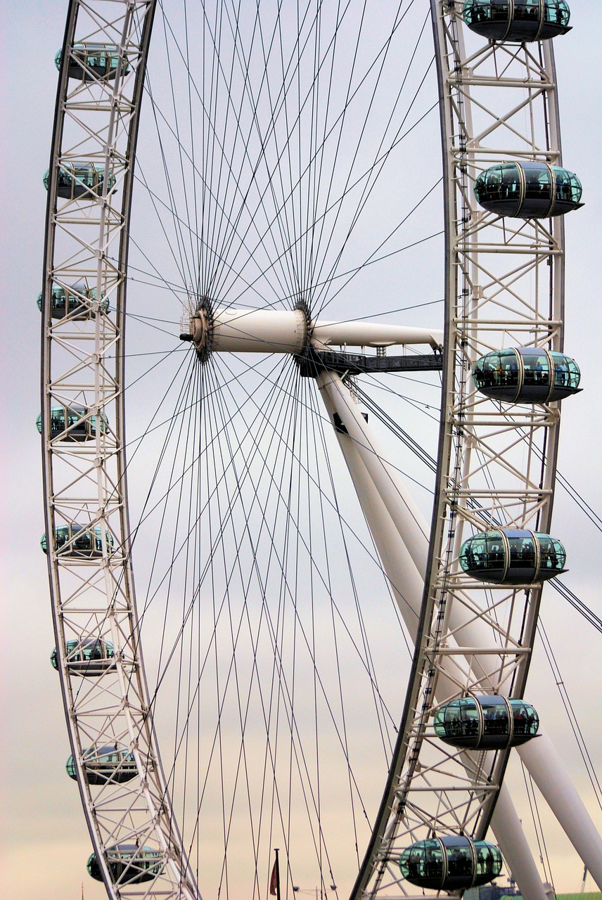 london eye ferris wheel big wheel free photo
