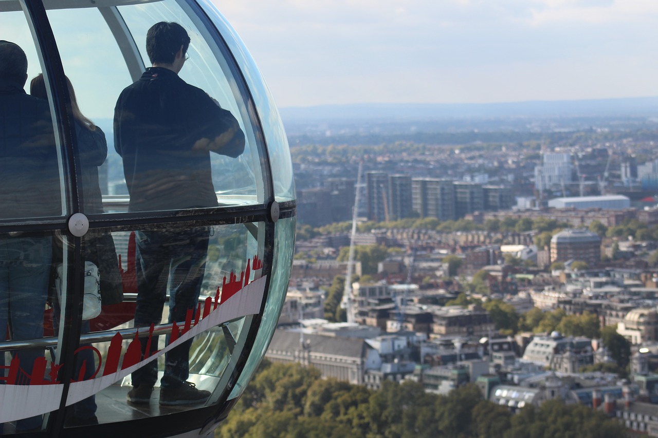 london eye  ferris wheel  london free photo