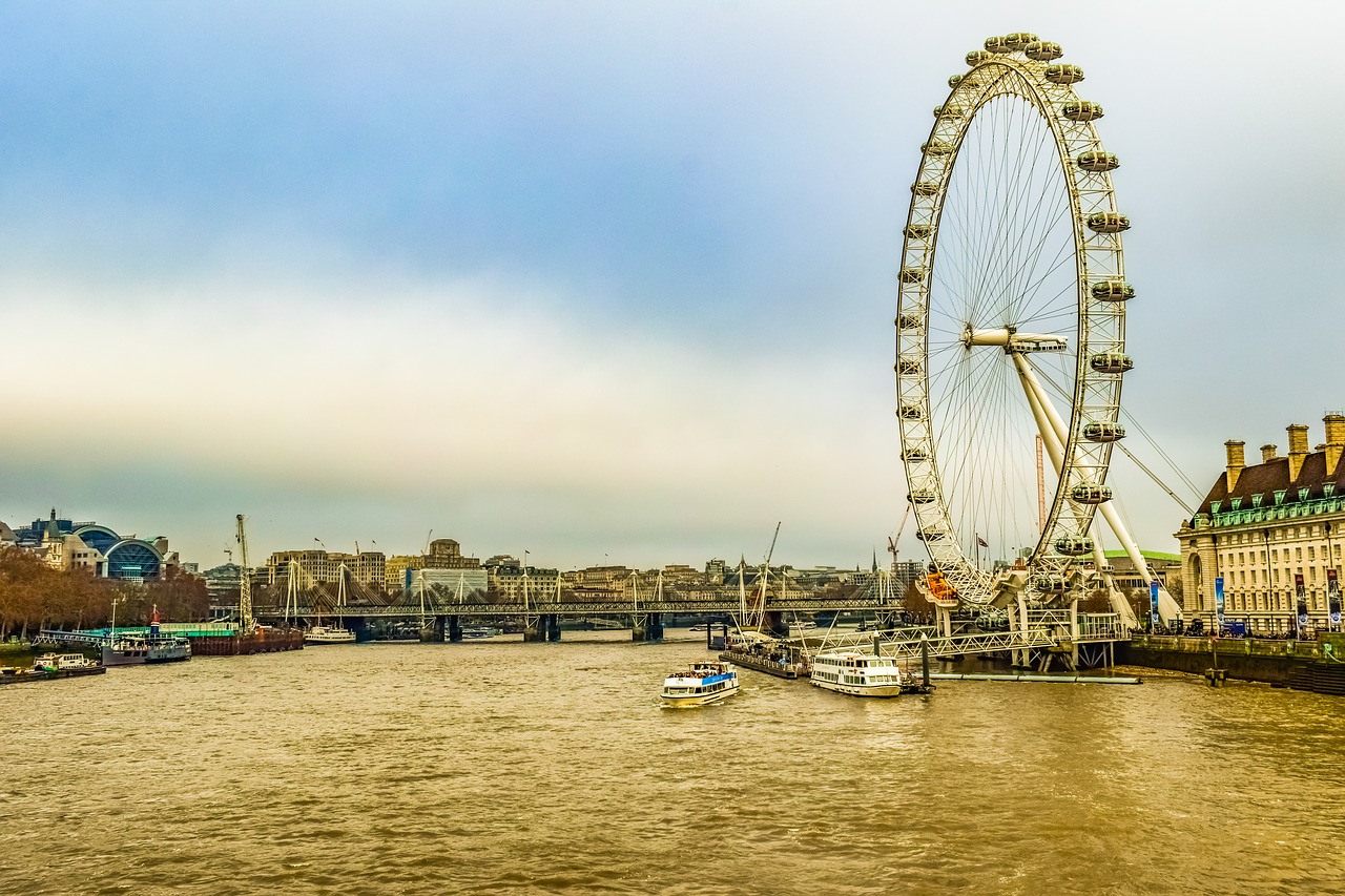 london eye  ferris wheel  london free photo