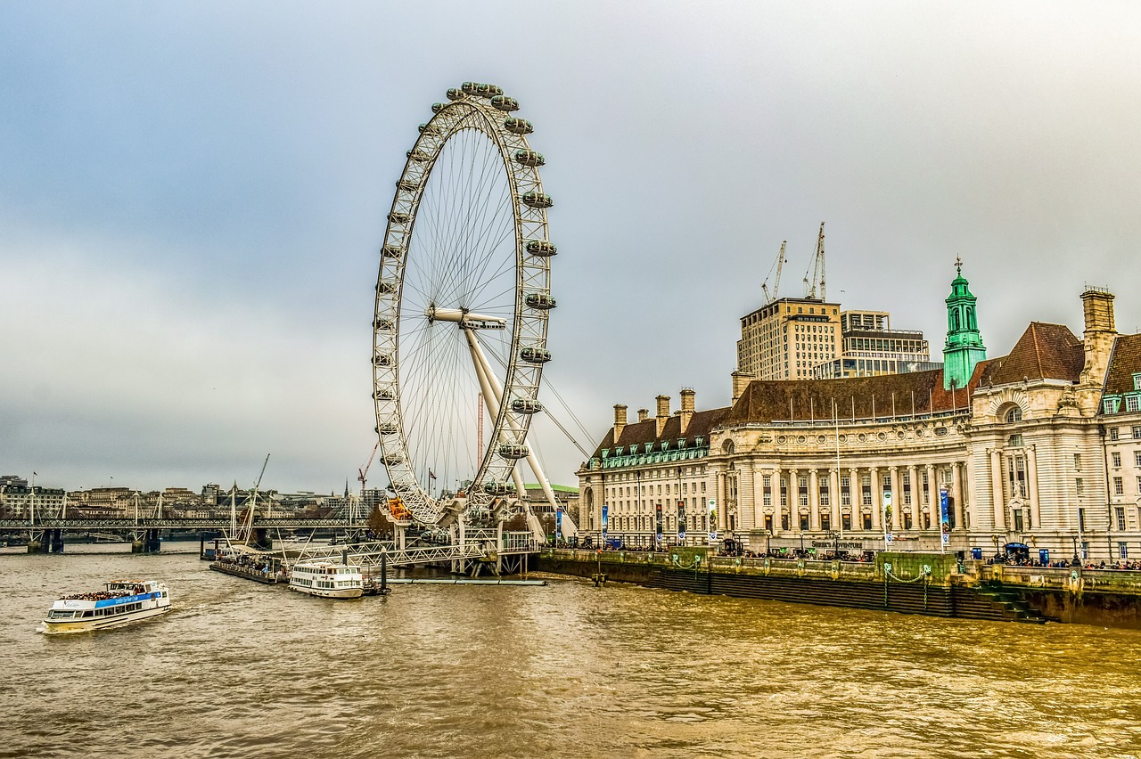 london eye  ferris wheel  london free photo