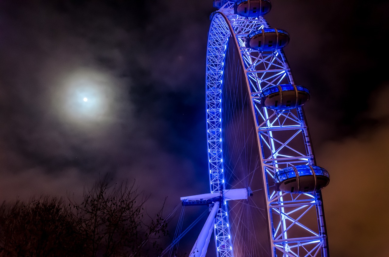 london eye ferris wheel england free photo
