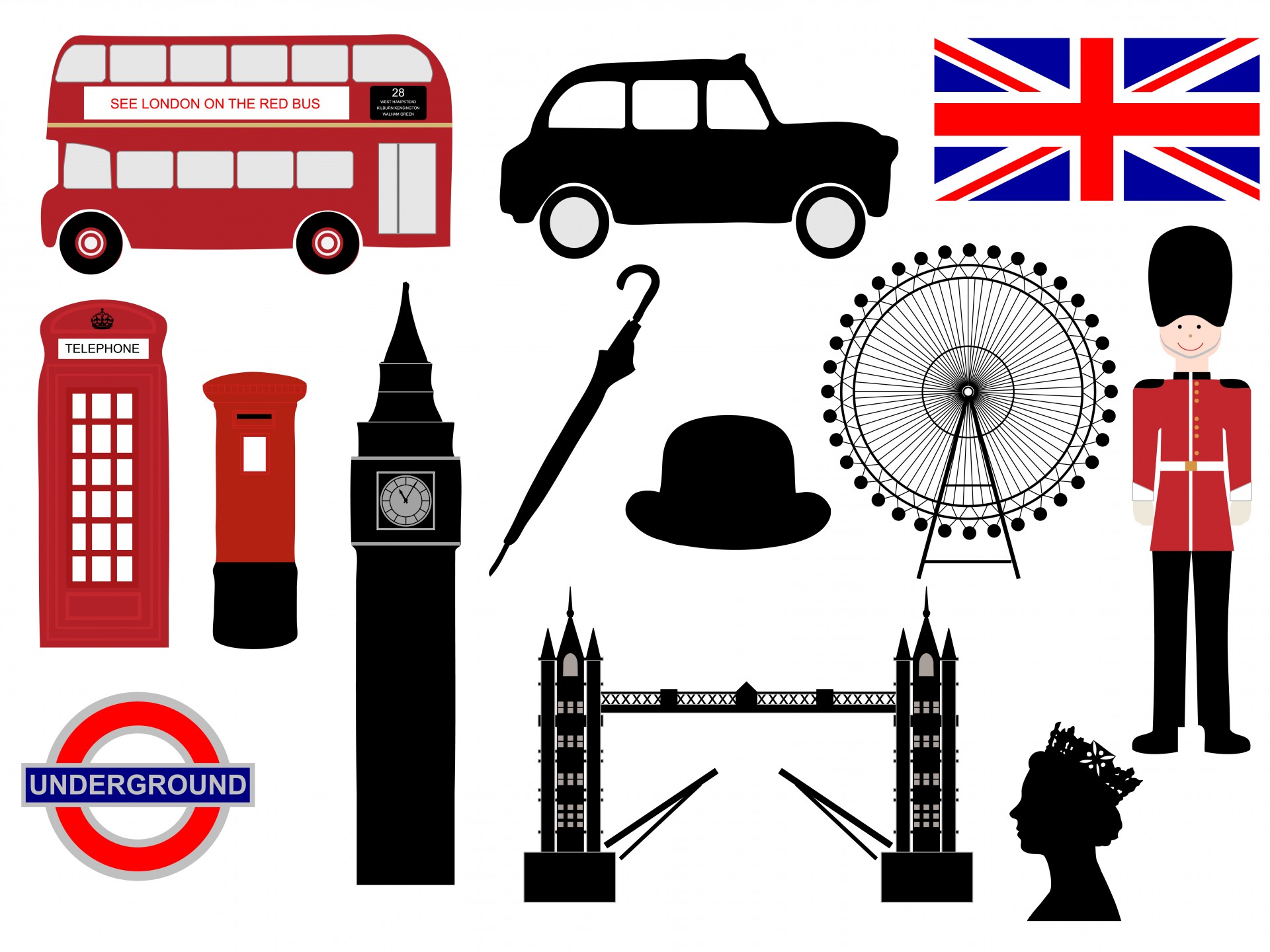 london icons symbols free photo