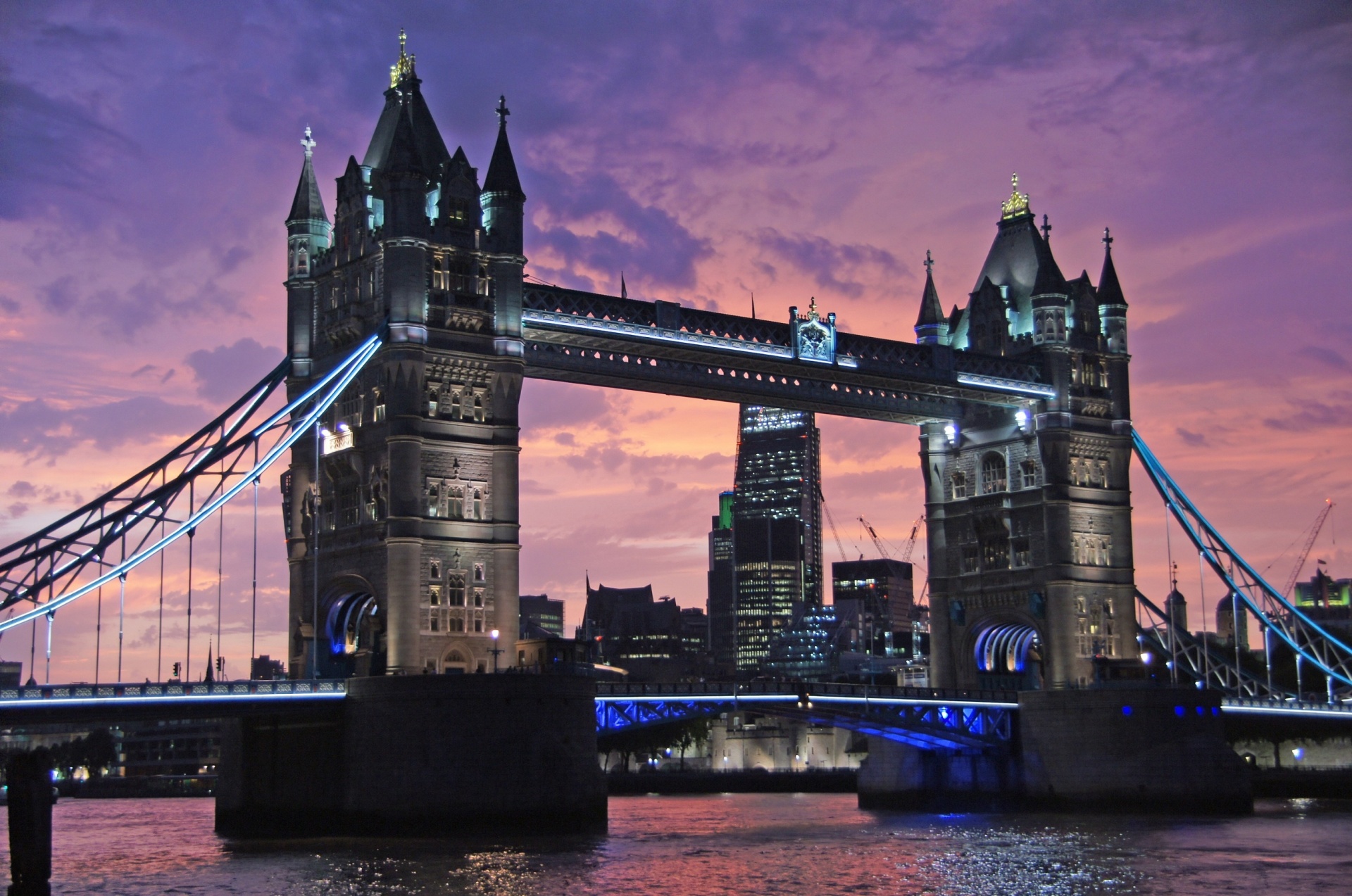 tower bridge thames river free photo