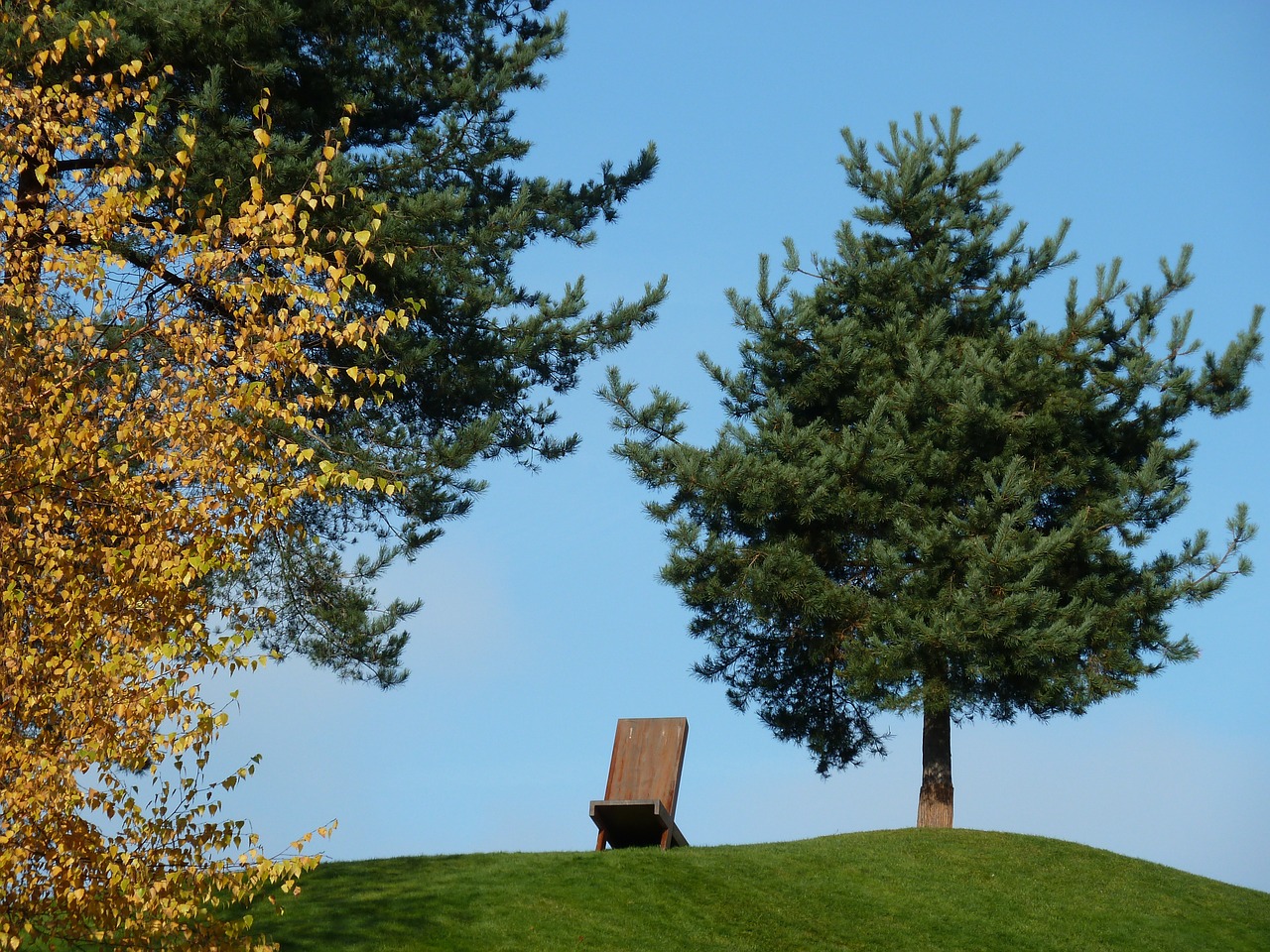 lonely hill resting place free photo