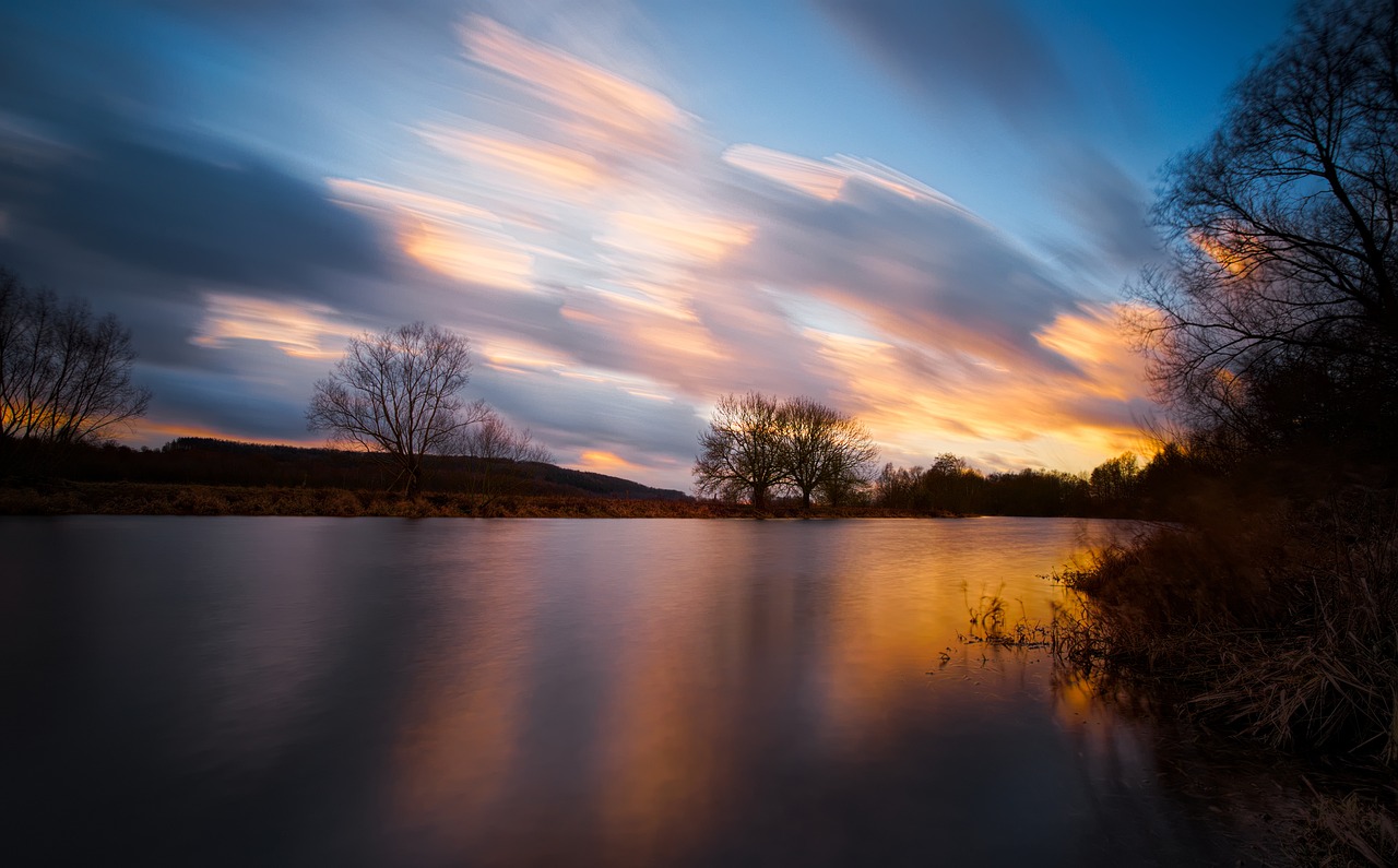 long exposure river water free photo