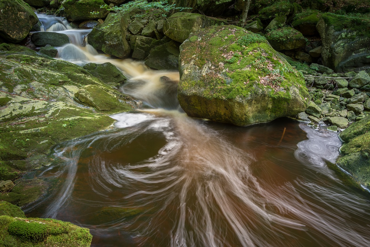 long exposure landscape waters free photo