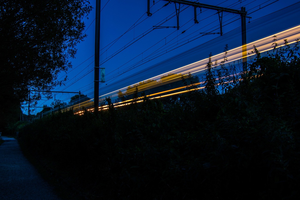 long exposure car transportation free photo