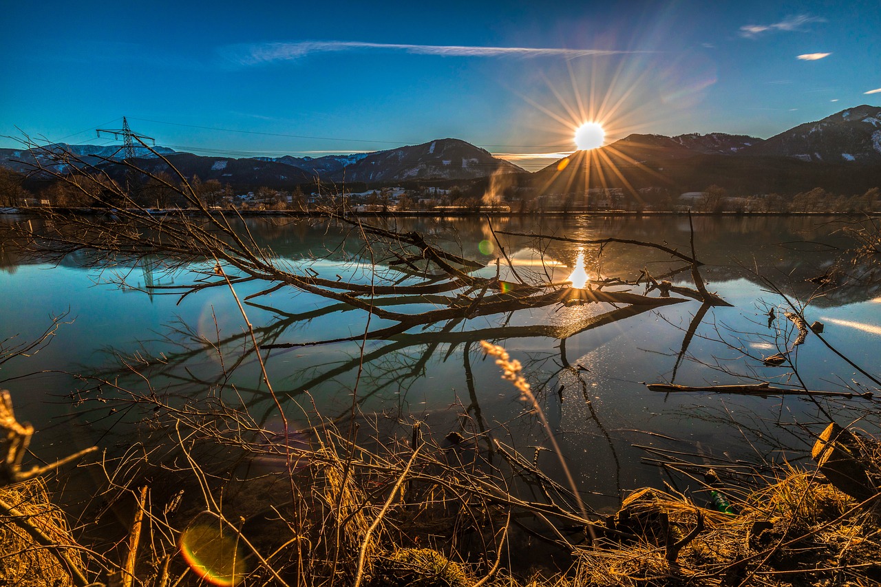 long exposure  sun  sunset free photo