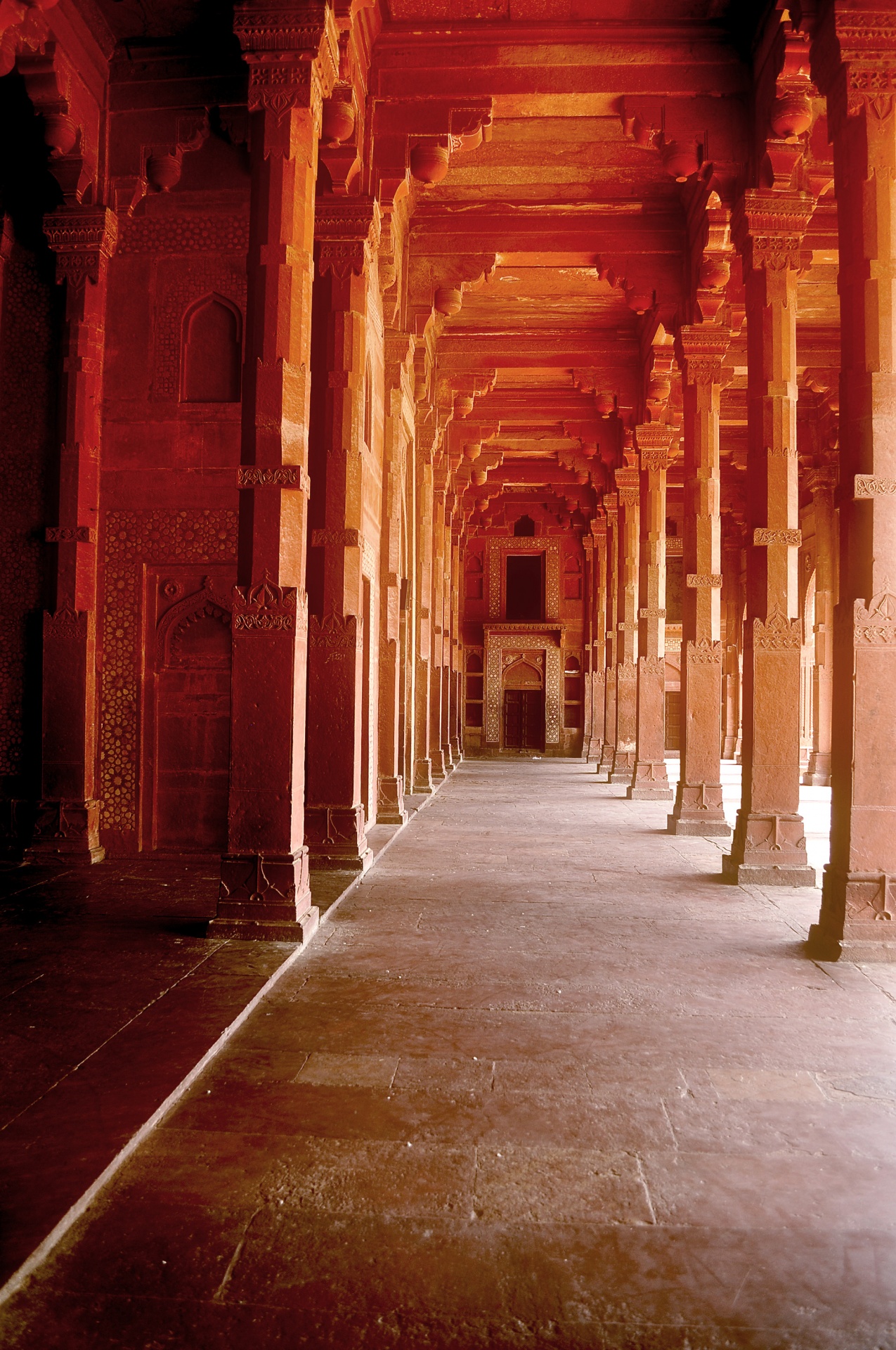 pillar passage colonnade free photo