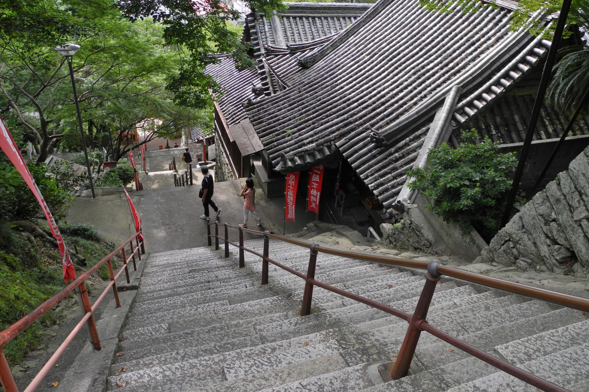 stone steps temple free photo