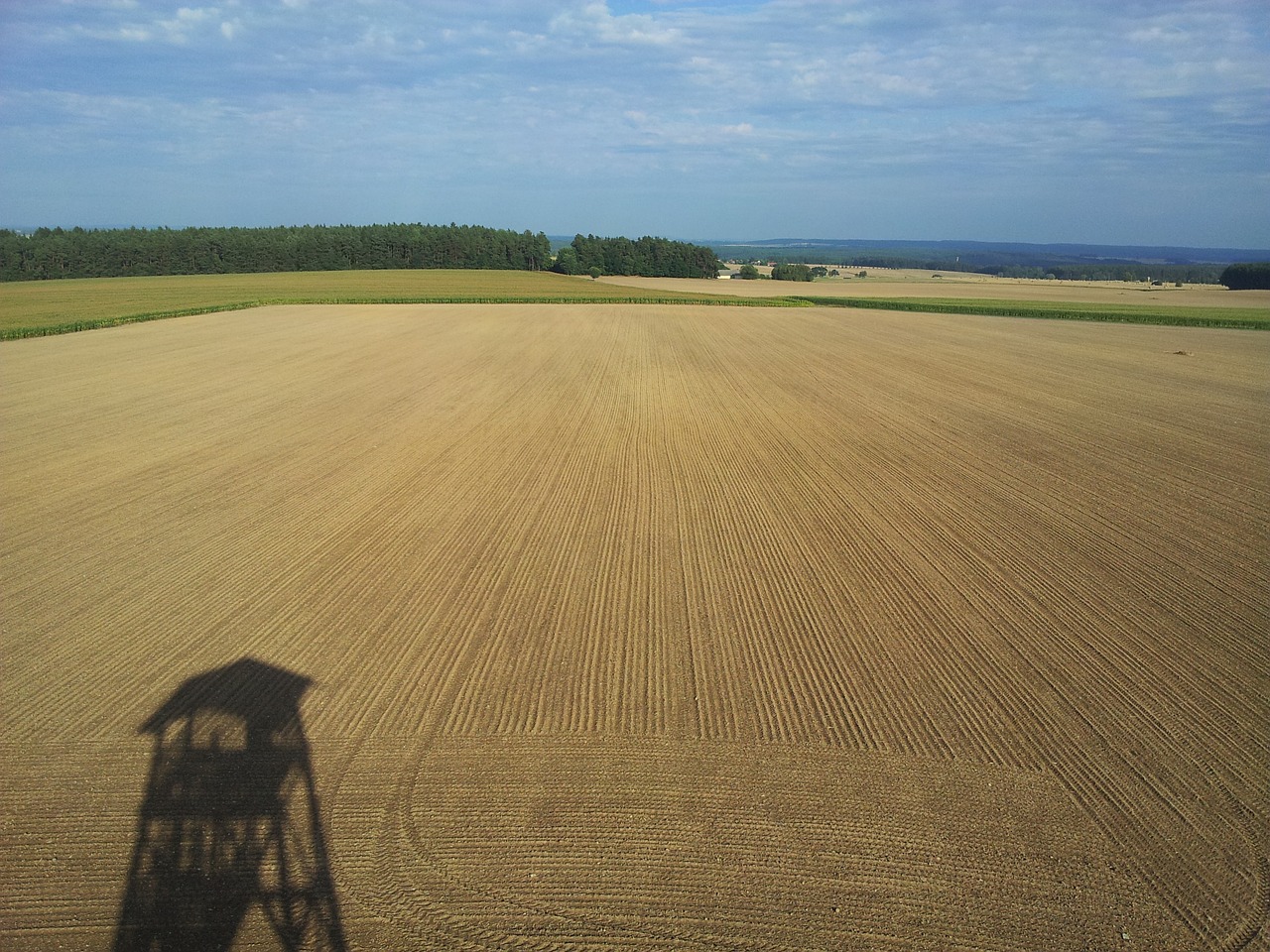 lookout field view free photo