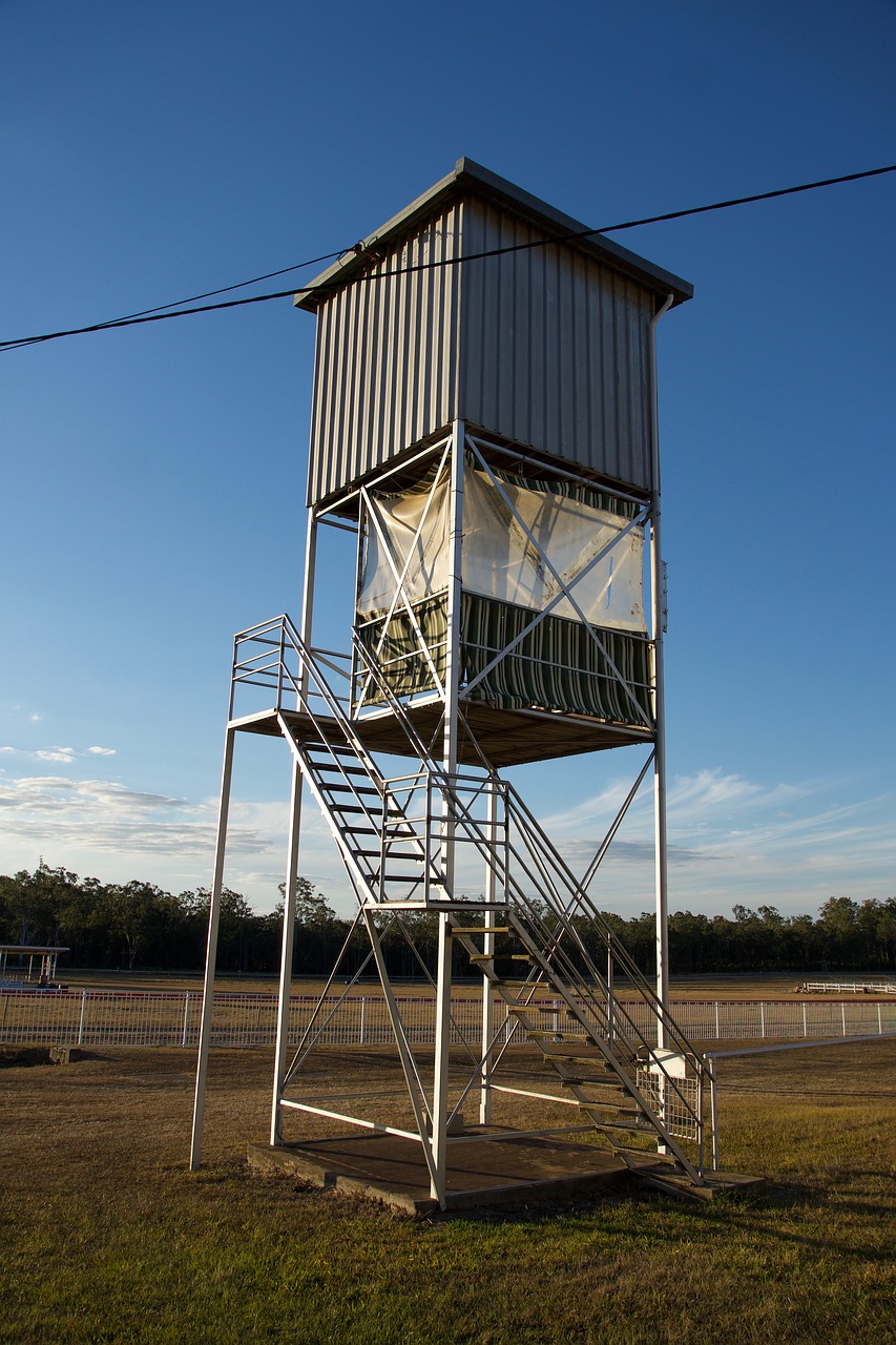 lookout  platform  tower free photo