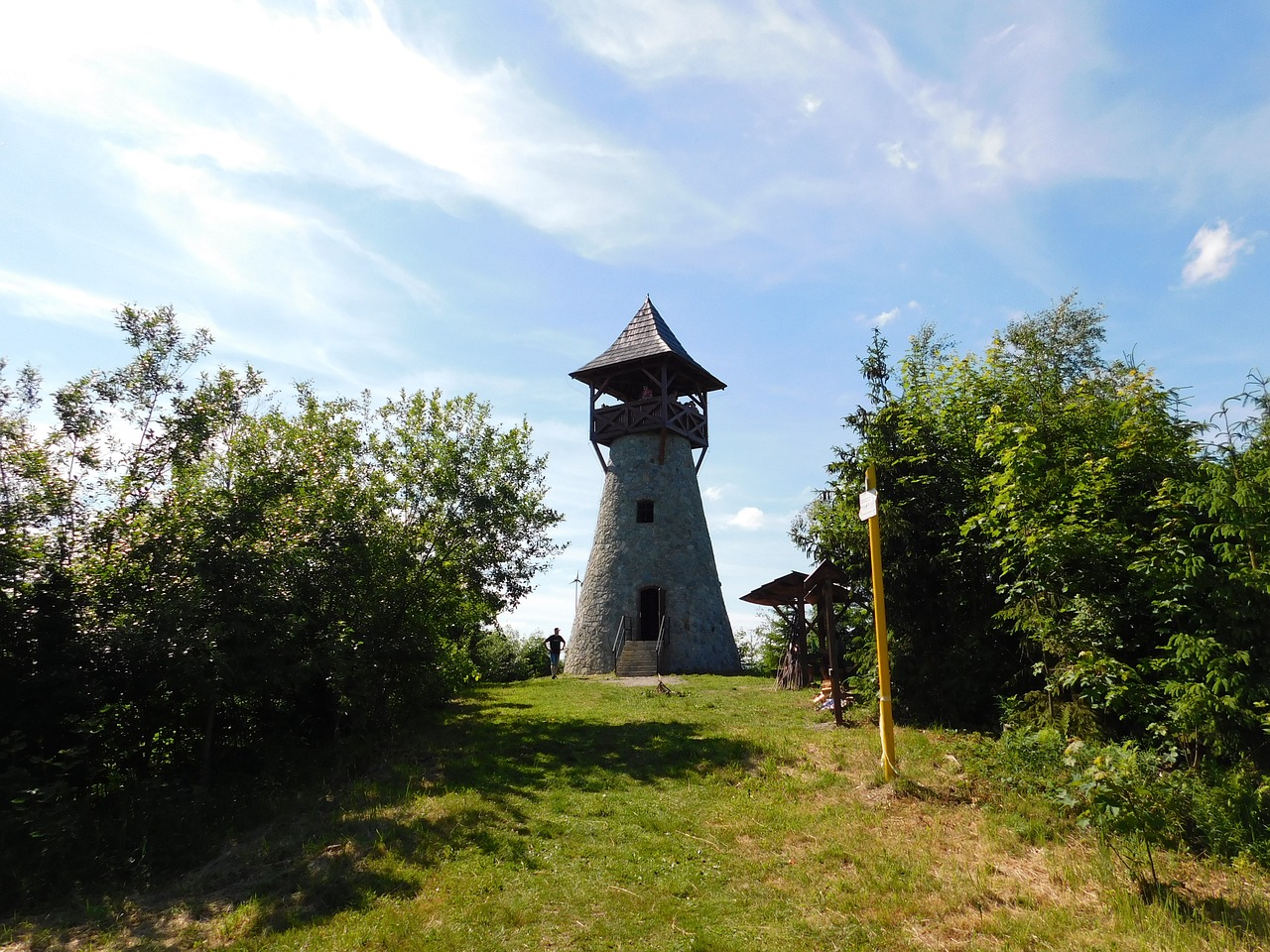 lookout bobovec stará bystrica gazebo free photo