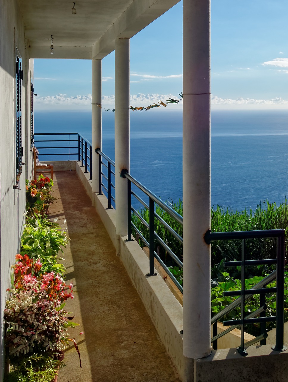 lookout point balcony space on the sun free photo