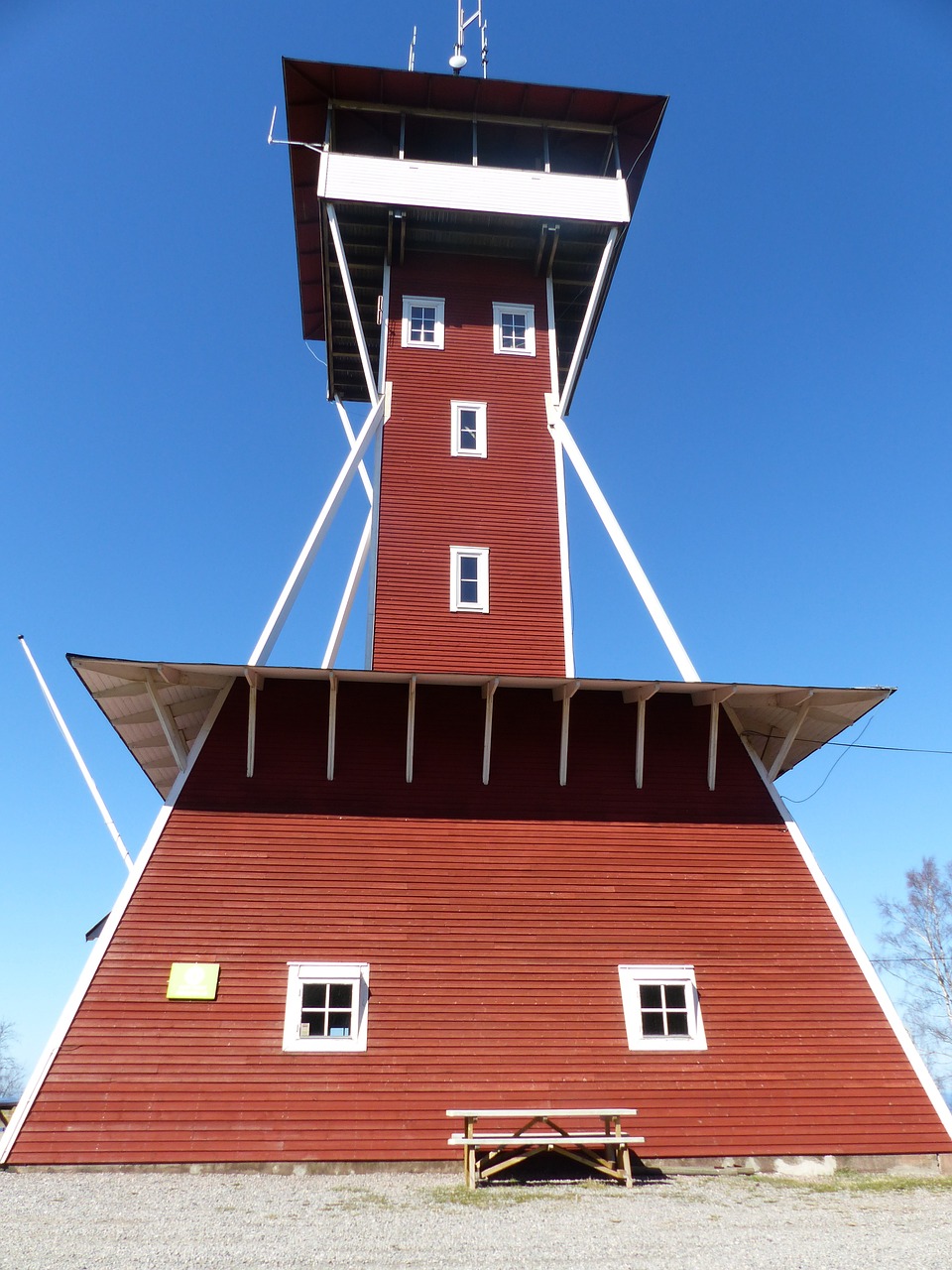 lookout tower nature himmel free photo